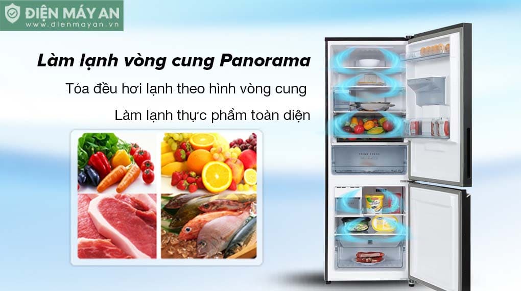 Tủ lạnh Panasonic Inverter 300 lít NR-BV331WGKV